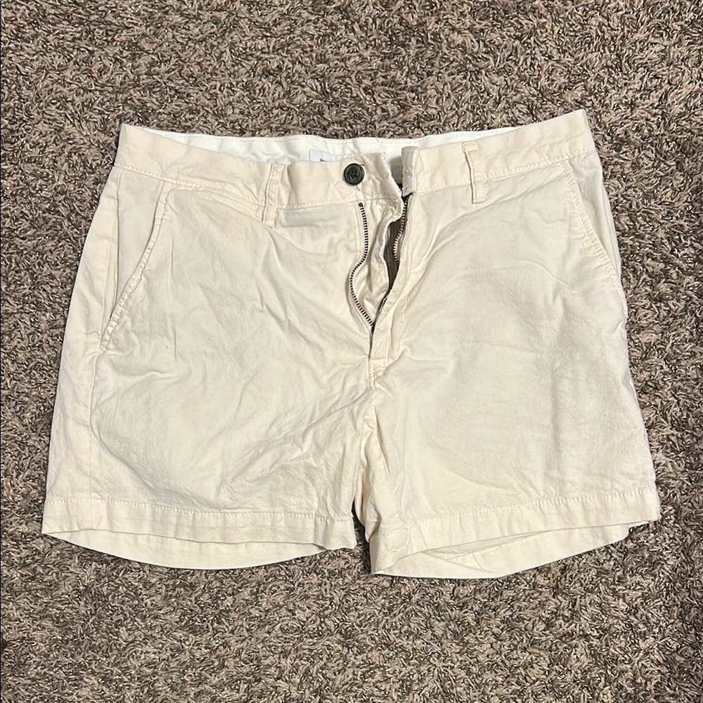 Women's Cream Shorts